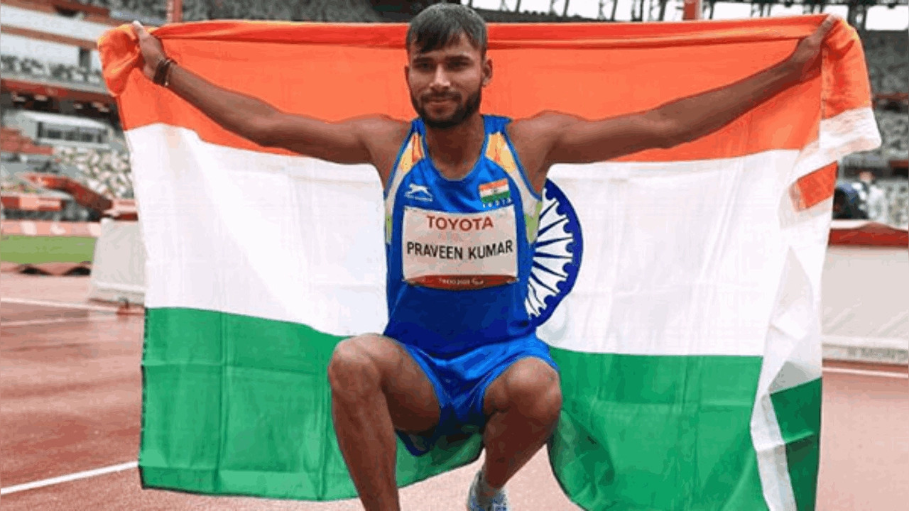 Praveen Kumar won the gold medal in the 2024 Paris Paralympics