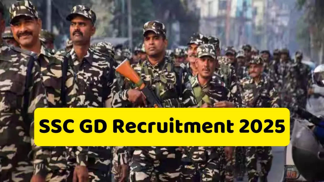 SSC GD Recruitment Notification 2025