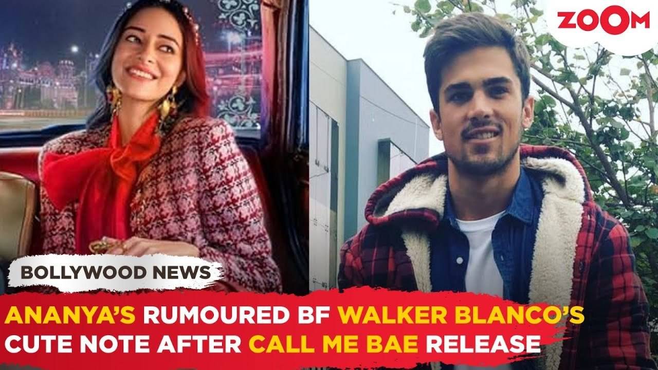 Ananya Pandey के रूमर्ड बायफ्रेंड Walker Blanco ने शेयर किया प्यारा पोस्ट, सोशल मीडिया पर हुआ वायरल