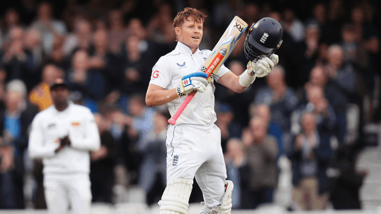 Ollie Pope England Test century Ap