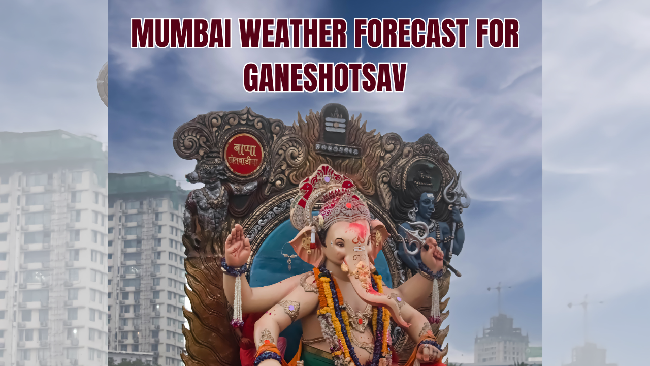 mumbai weather: is rain expected today amid ganeshotsav festivities? check forecast