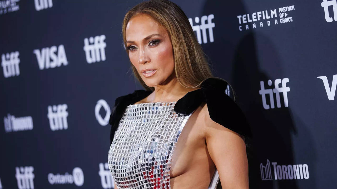 Jennifer Lopez at TIFF red carpet. Image Credit: AP)