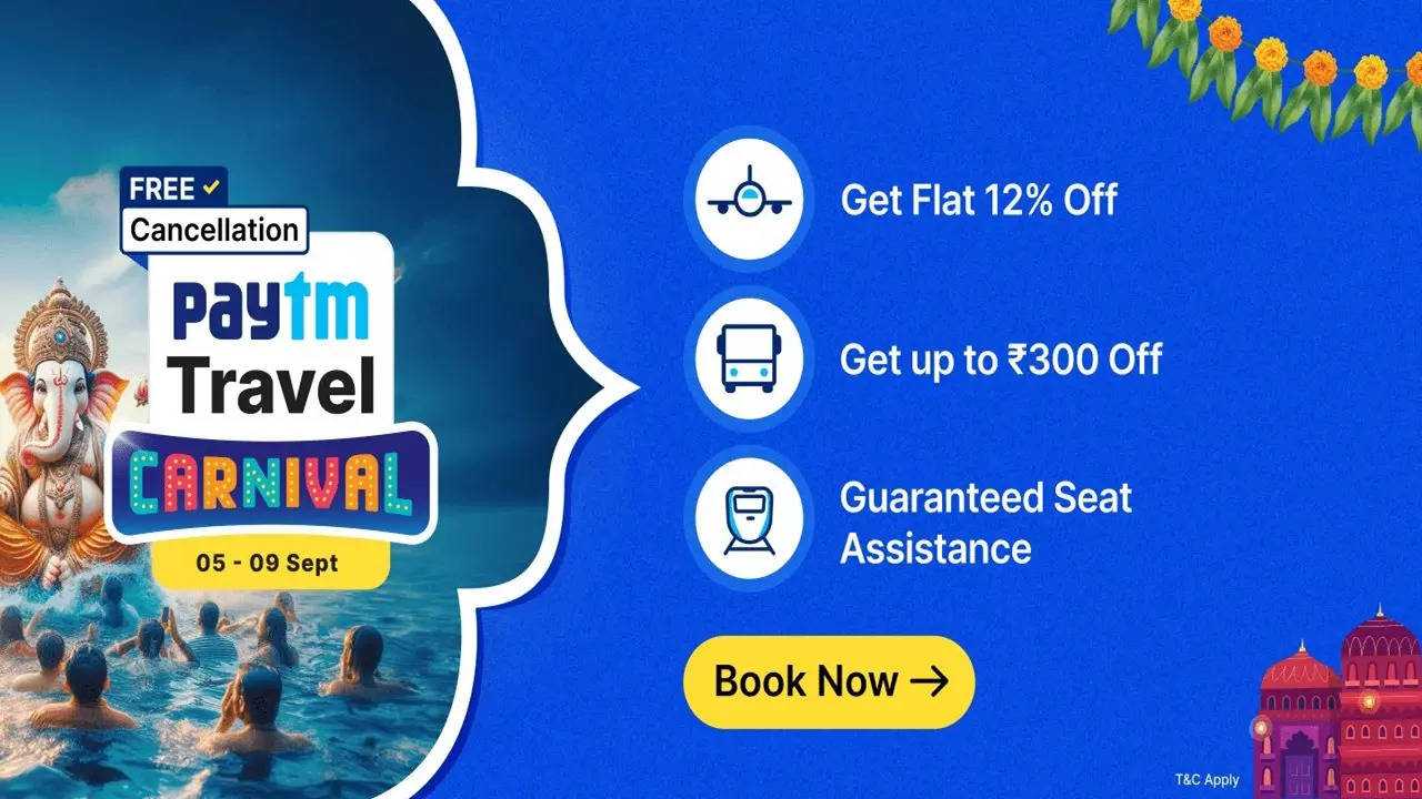 Ganesh Chaturthi 2024 Paytm Travel Carnival Sale