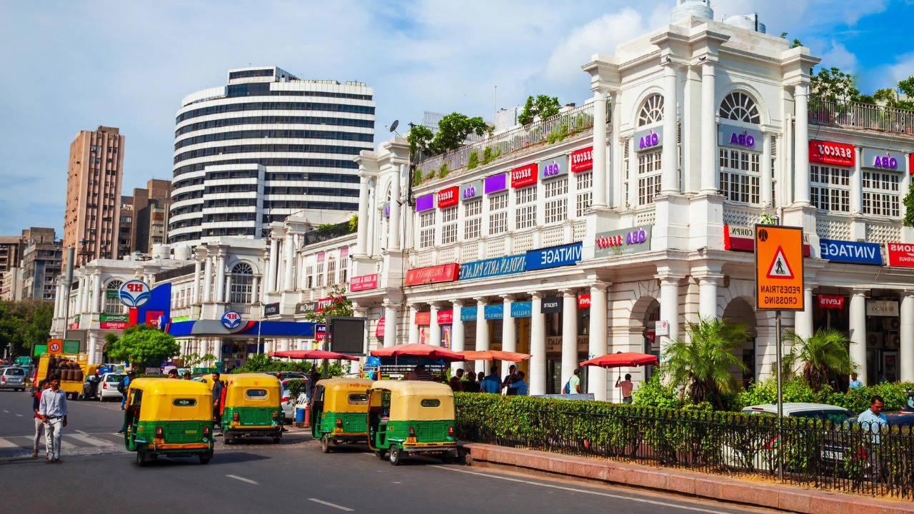 hit by car, man dragged for 10 metres in delhi's connaught place, left on road to die