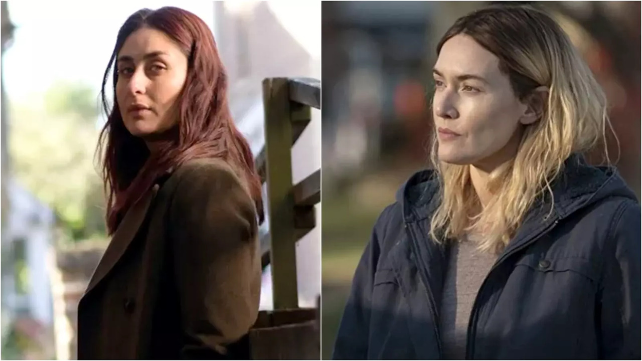 Kareena Kapoor Khan in The Buckingham Murders and Kate Winslet in Mare of Easttown.​