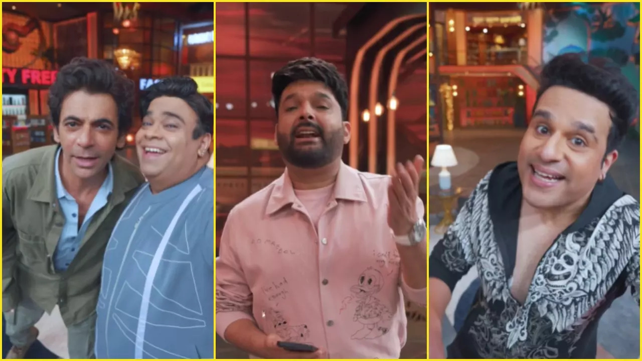 Sunil Grover Shares Fun Clip With The Great Indian Kapil Show Team - Watch