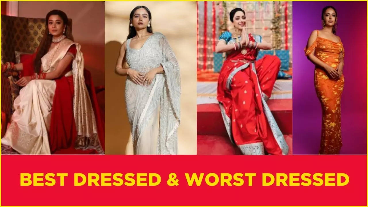 Best Dressed And Worst Dressed TV Celebs Of The Week: Tina Dutta, Manisha Rani, Rupali Ganguly Or Avika Gor?