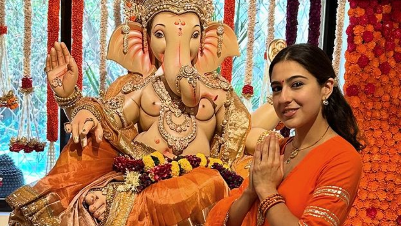 Sara Ali Khan Faces Backlash For Celebrating Ganesh Chaturthi