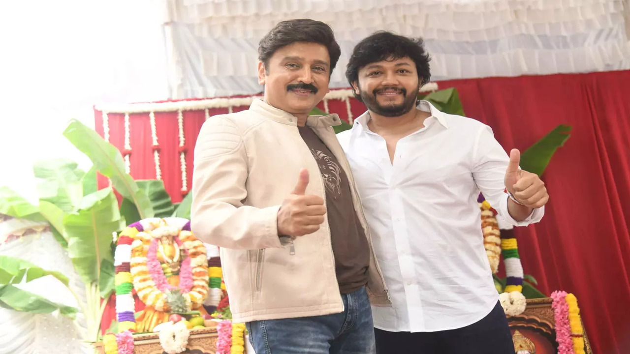 Ramesh Aravind and Golden Star Ganesh