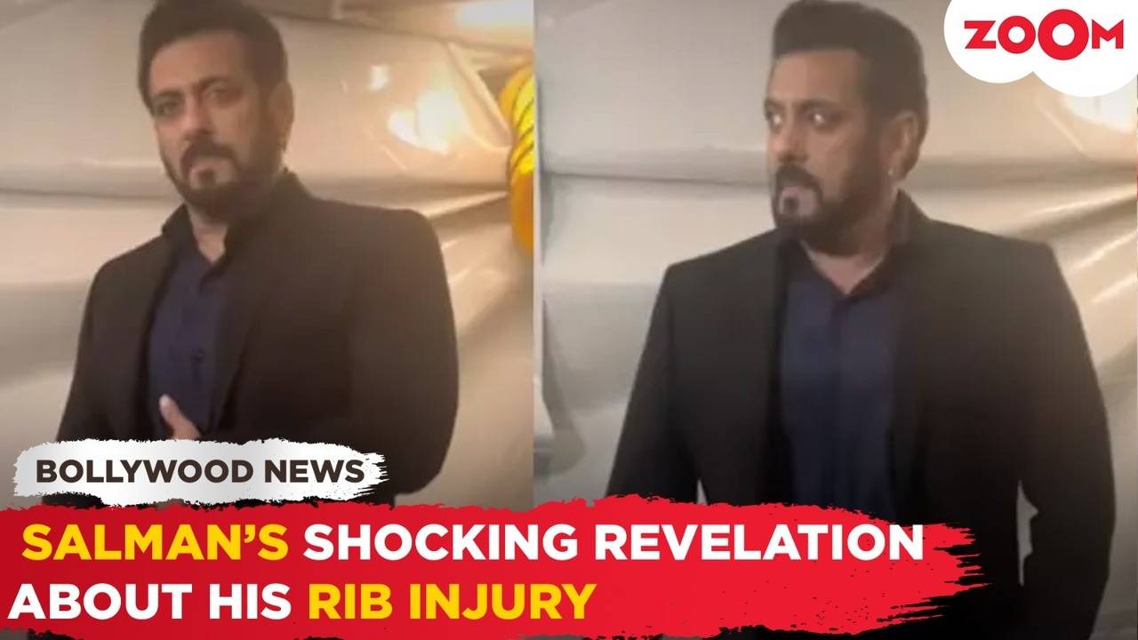 Salman Khan REVEALS he has BROKEN ribs at Bigg Boss Event, warns paps to be CAREFUL