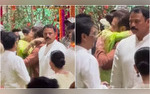 Salman Khan Hugs Rekha During Ganesh Puja At Ambani Residence- Watch Video