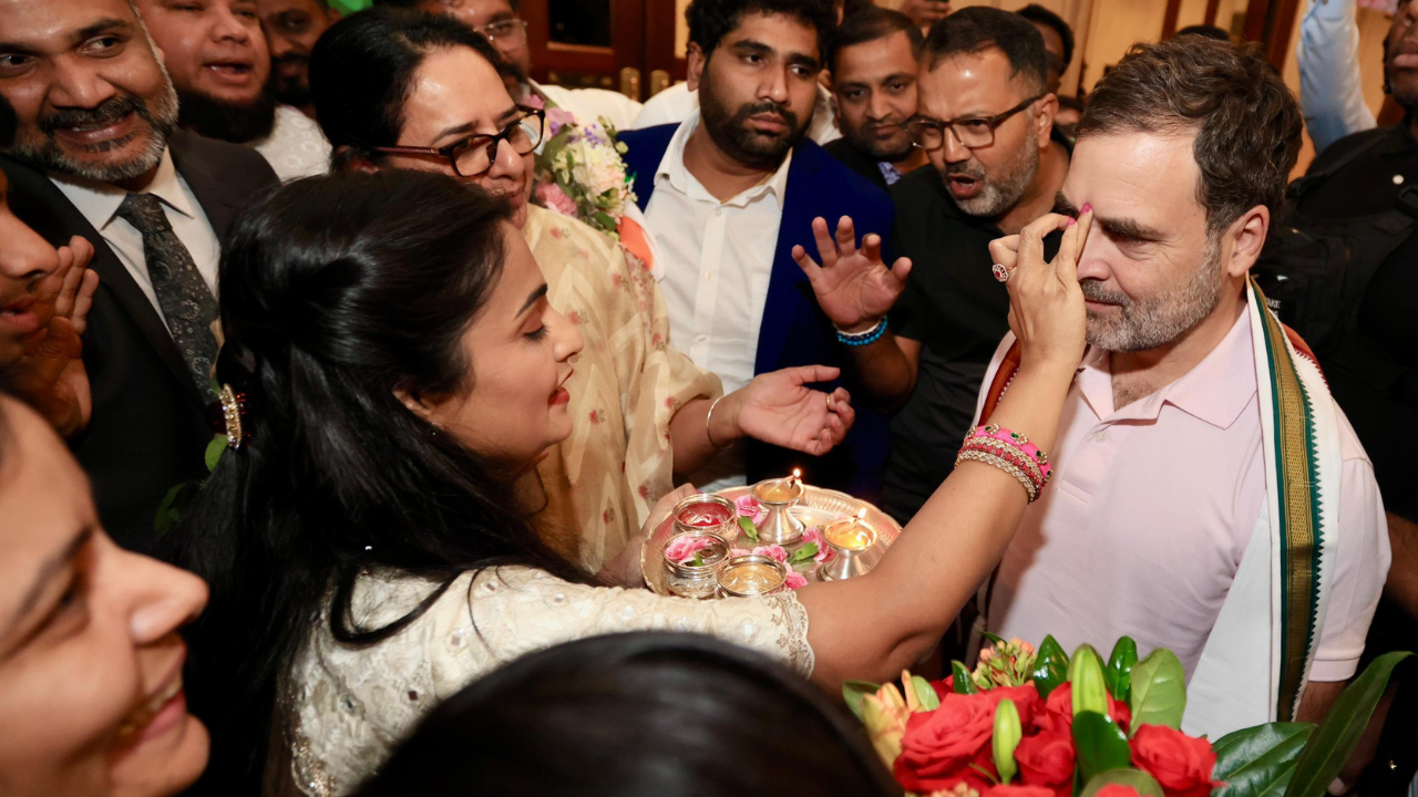 Rahul Gandhi Receives Warm Welcome From Indian Diaspora, IOC In Texas  During His 3-Day US Visit | Times Now