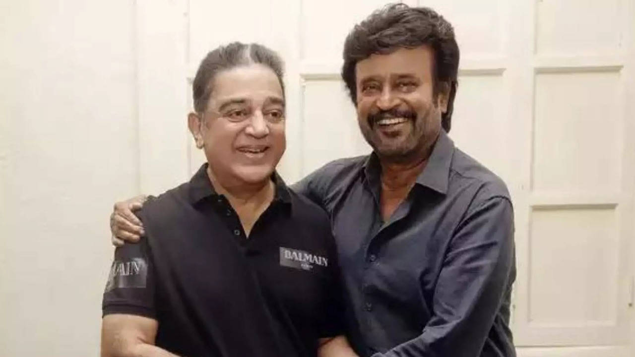 rajini kamal to act together again after 43 years for nadigar sangam building