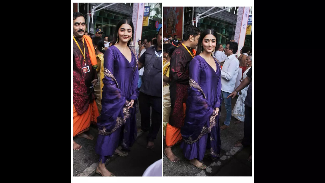 Pooja Hegde  GSB Ganpati