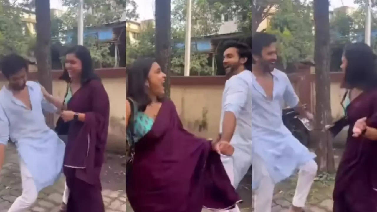 Kavya Stars Sumbul Touqeer Khan-Mishkat Varma Dance Their Hearts Out To Dhol Beats - Watch