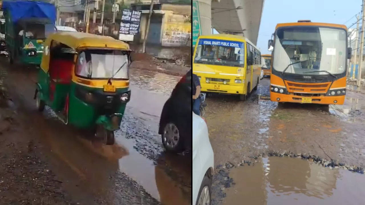 Waterlogging In Delhi