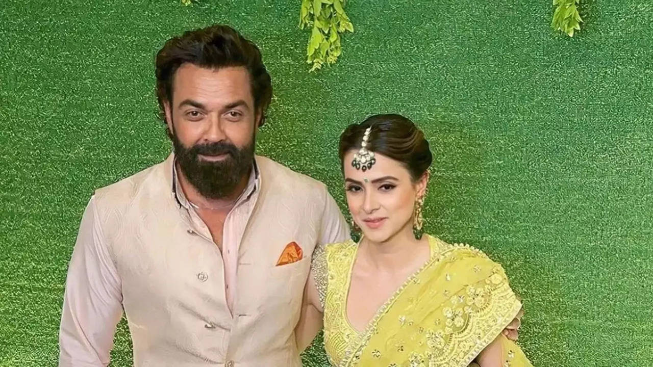 Bobby Deol with wife Tania. (Image Credit: Instagram)