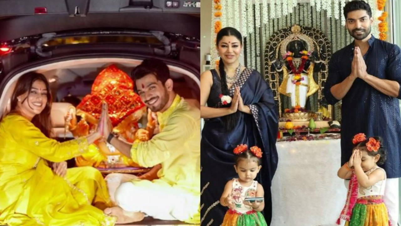 Ganesh Visarjan 2024: Arjun Bijlani-Neha, Gurmeet Choudhary-Debina Bonnerjee And Others Bid Adieu To BappaGanesh Visarjan 2024: Arjun Bijlani-Neha, Gurmeet Choudhary-Debina Bonnerjee And Others Bid Adieu To Bappa