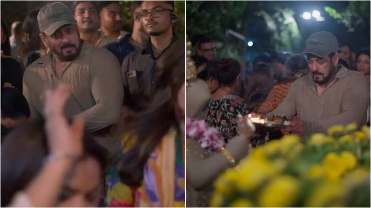 Salman Khan Dances Amid Rib Injury, Shares Glimpses Of Ganpati Visarjan With Family - Watch Video