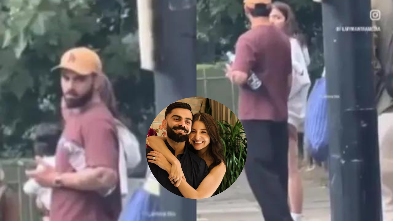 Virat Kohli And Anushka Sharma Spotted Strolling In London With Son Akaay| Watch Video