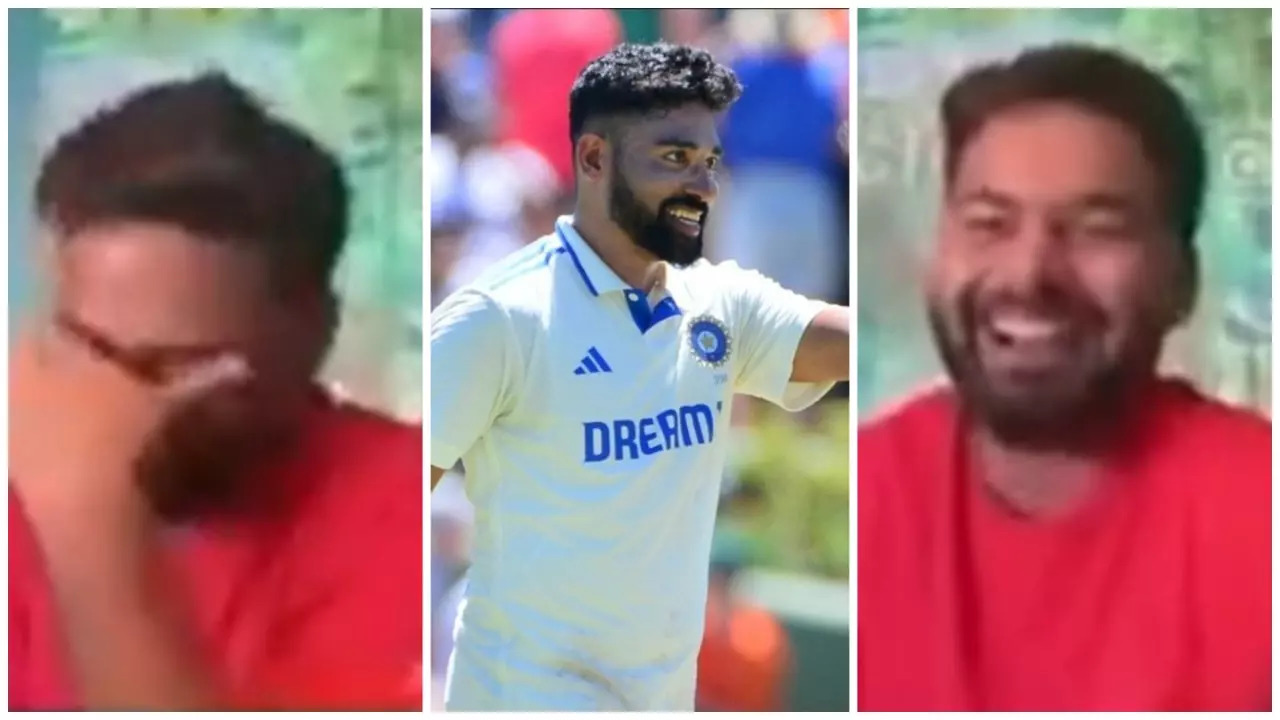 Viral Mohammed Siraj Meme Leaves Rishabh Pant In Splits : WATCH Hilarious Video