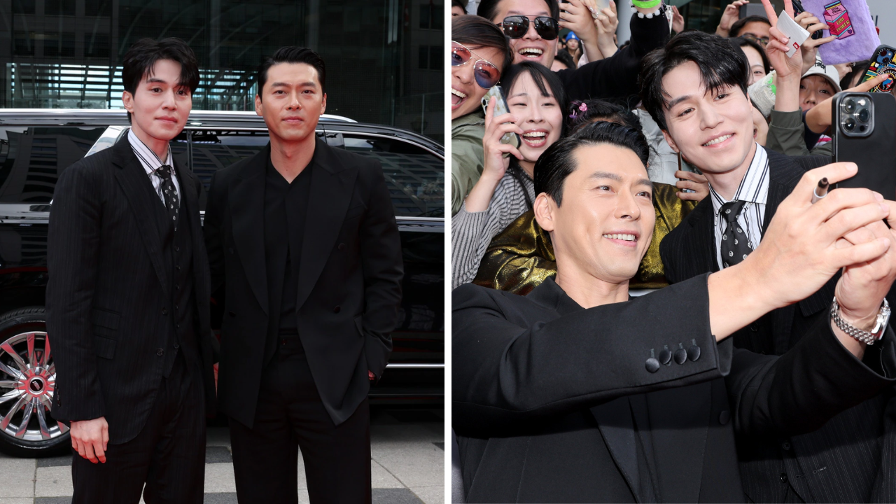 Harbin: Hyun Bin and Lee Dong-Wook Greeted With Loud Cheers From Fans ...