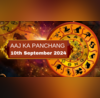 Panchang Today September 10 2024 Tithi Shubh Muhurat Rahu Kaal and Other details