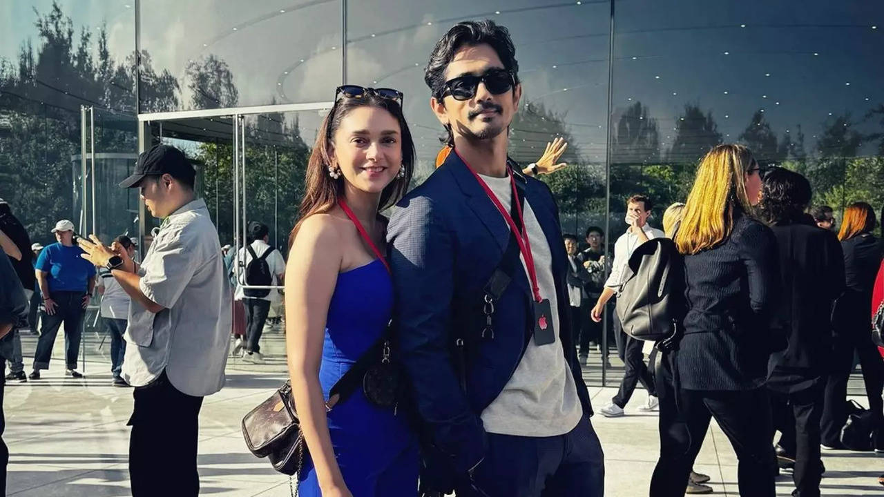 Aditi Rao Hydari And Siddharth Attend iPhone 16 Launch Event In US: Two Fans On An Adventure