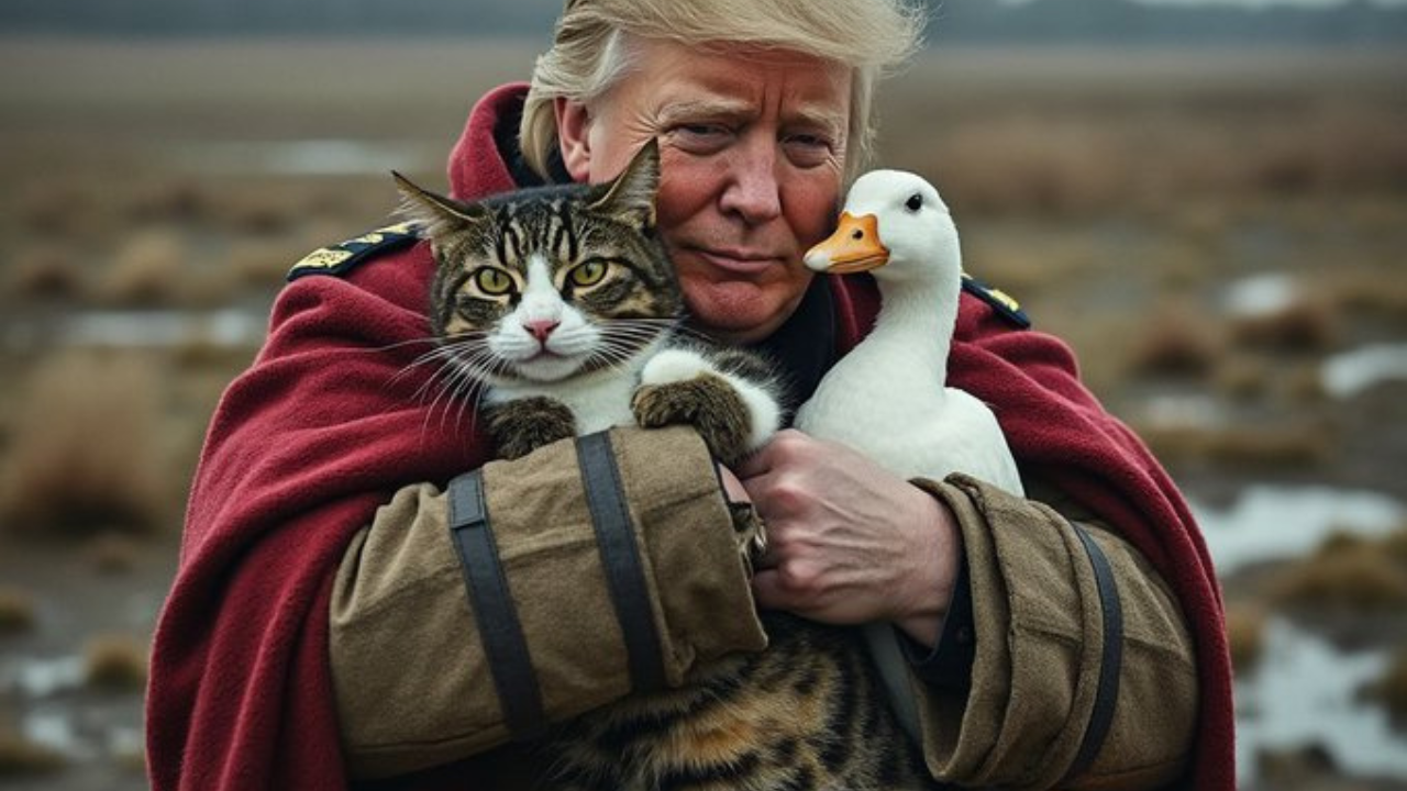 Donald Trump Cat And Duck Memes Surface