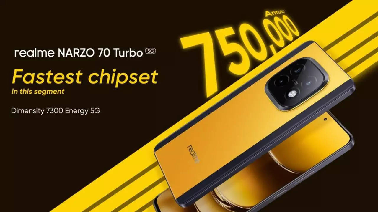 realme launches narzo 70 turbo 5g smartphone in india check specs and price