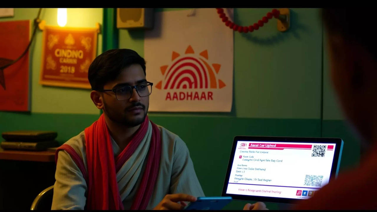 how to update aadhar online step by step procedure