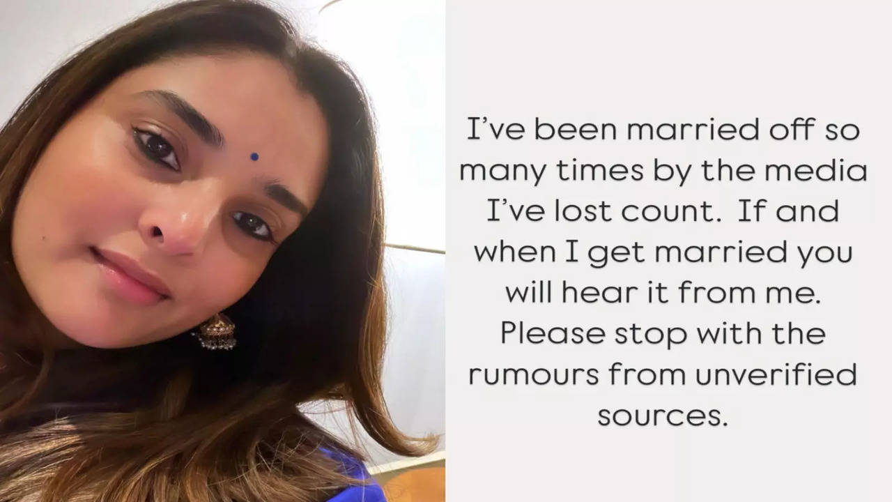 Ramya aka Divya Spandana on 'marriage rumours'