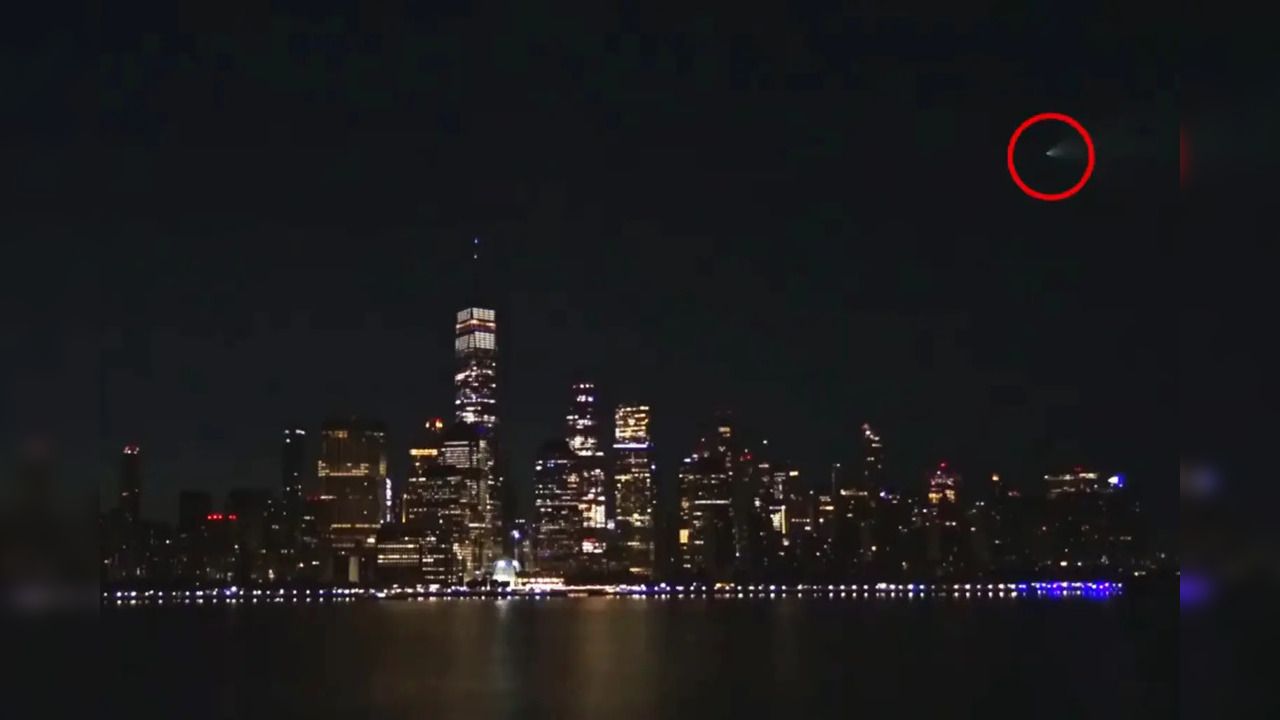 UFO Over New York? No, Orb Of Light Is Actually…