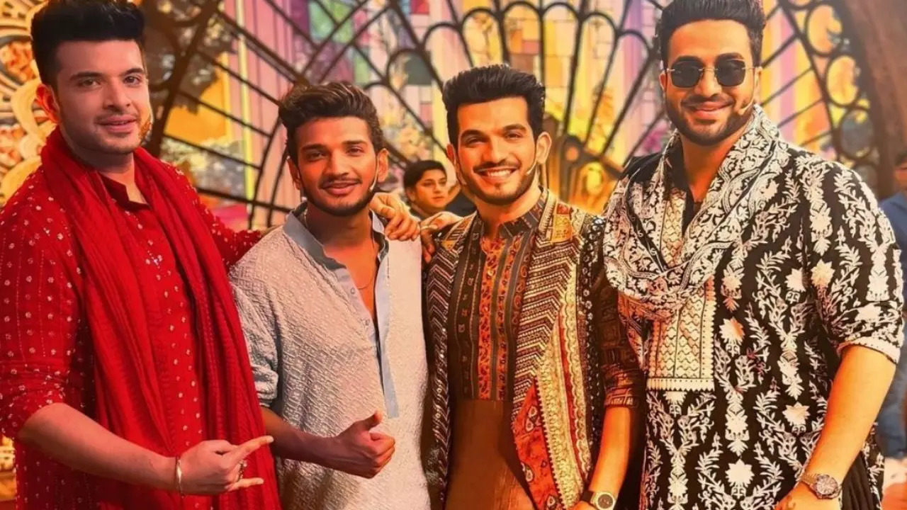 Laughter Chefs: 'Squad' Aly Goni, Karan Kundrra, Munawar Faruqui, Arjun Bijlani In One Frame