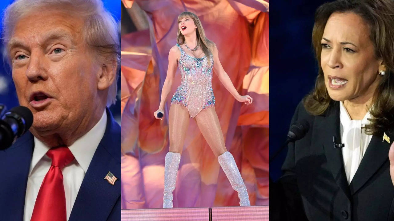 us elections donald trump vs kamala harris race over taylor swift endorsement expected to swing polls