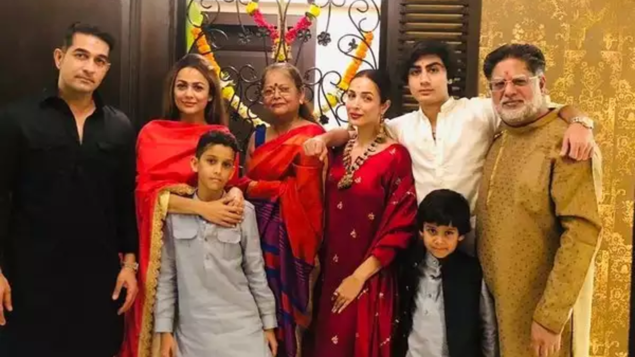 malaika arora's heartwarming family moments