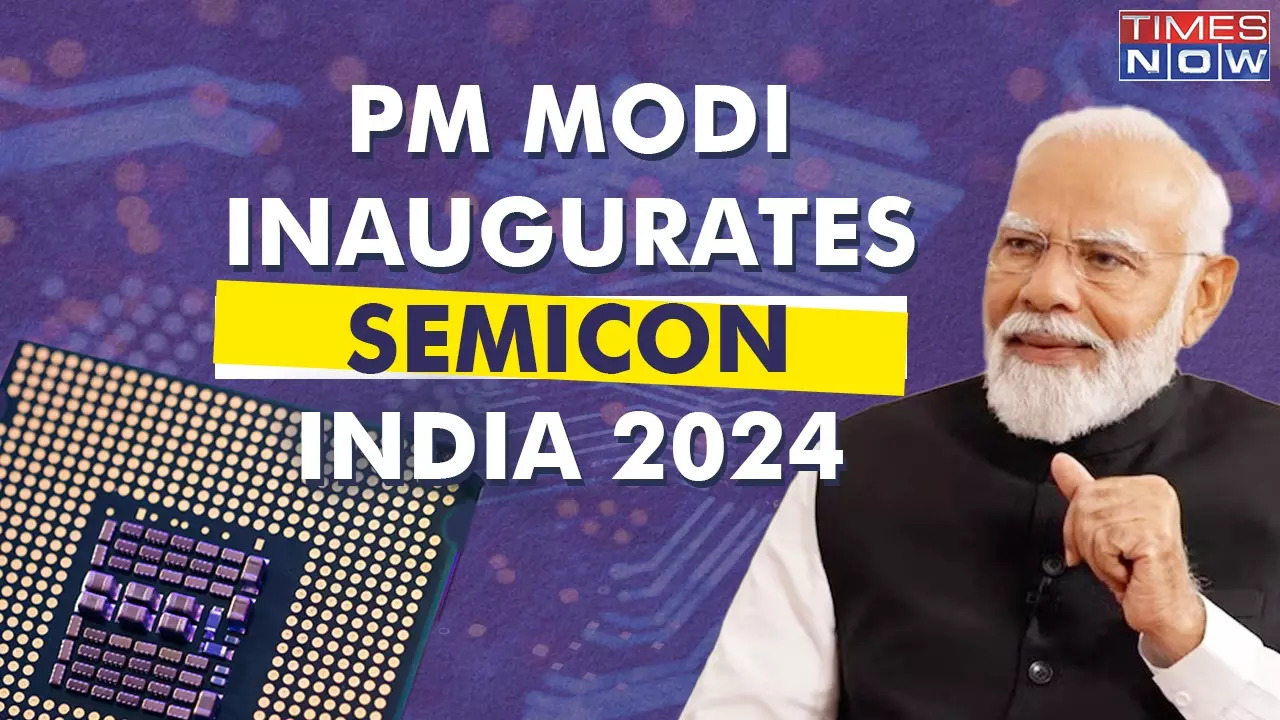 PM Modi At SEMICON 2024.