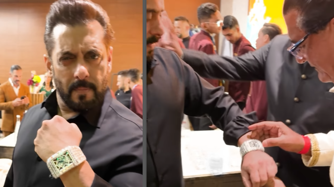 Salman Khan Flaunts Rs 41 Crore Jacob & Co. Billionaire III Watch, Featuring 714 Diamonds | Times Now