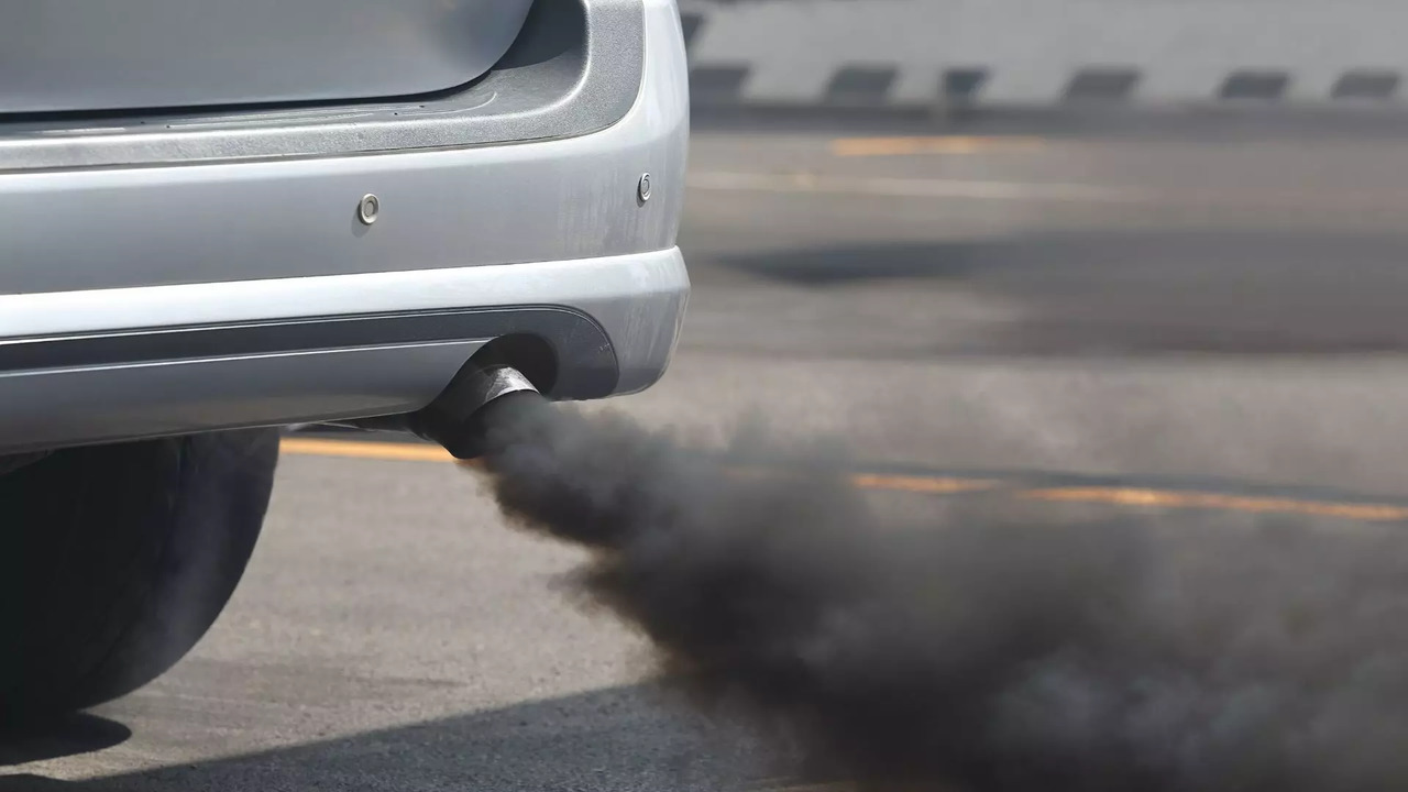 Vehicle Pollution Times Drive