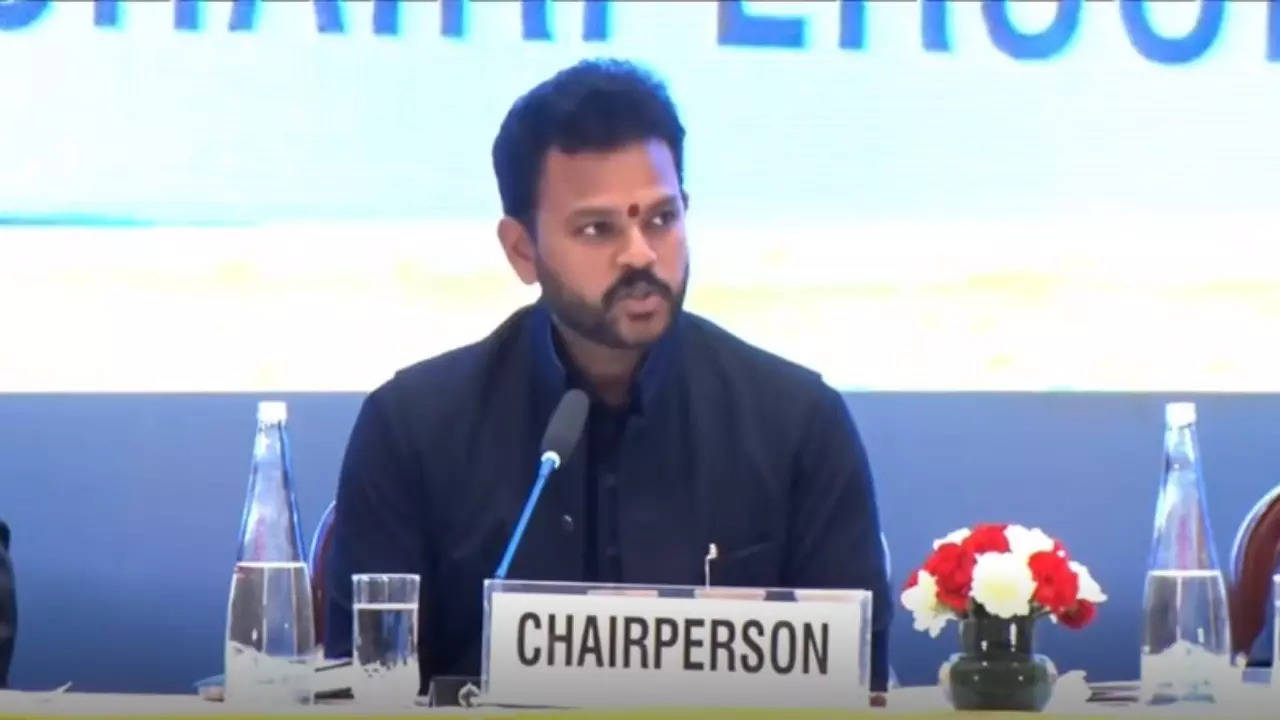 rare honor for union minister rammohan naidu: election as chairman of asia-pacific ministerial conference