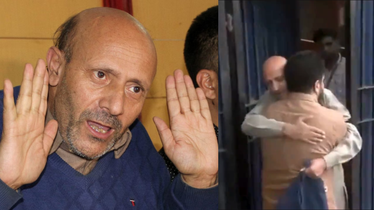 engineer rashid walks out of tihar jail