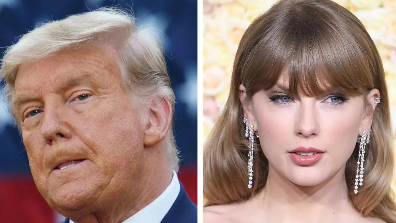 Donald Trump attacked Taylor Swift after she endorsed Kamala Harris