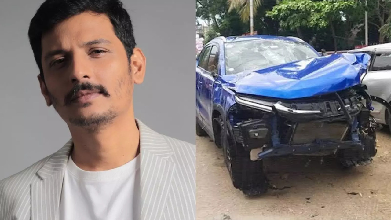 Jiiva meets with an accident