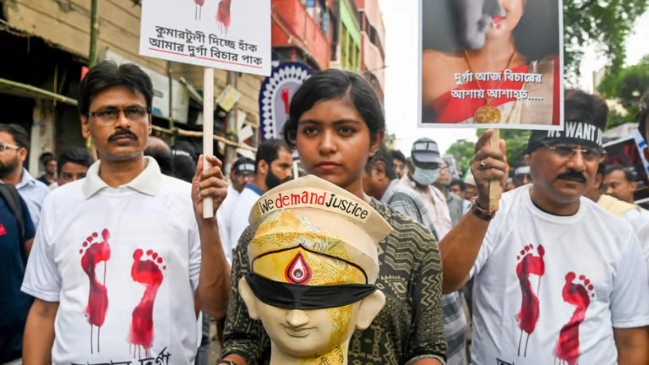 kolkata doctor's protest