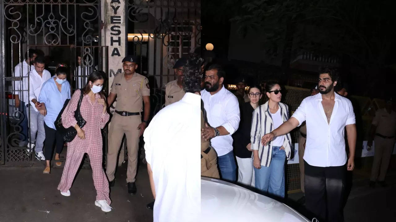 Anil Mehta Dies By Suicide: EX Arjun Kapoor Safely Escorts Malaika Aarora To Her Car As She Leaves For Home