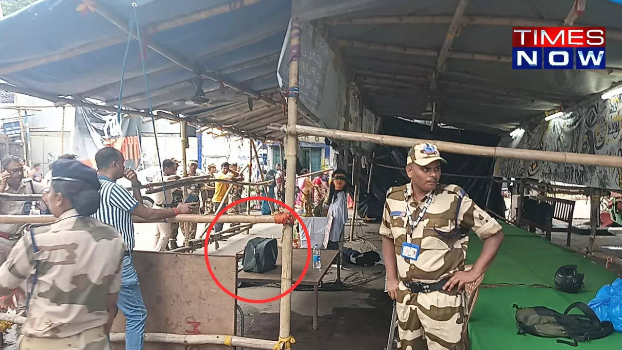 Suspicious bag near RG Kar hospital