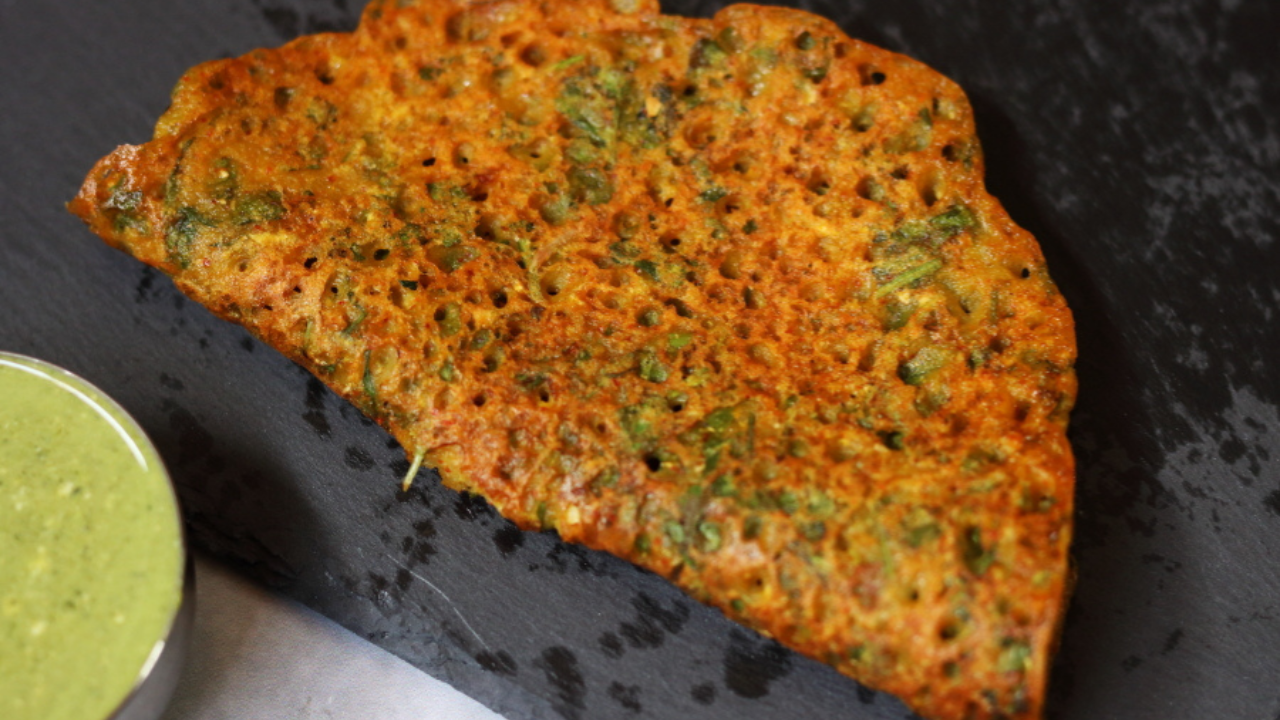 Maharashtrian Jwariche Dhirde- A Quick Jowar Flour Dosa For A Spicy Breakfast