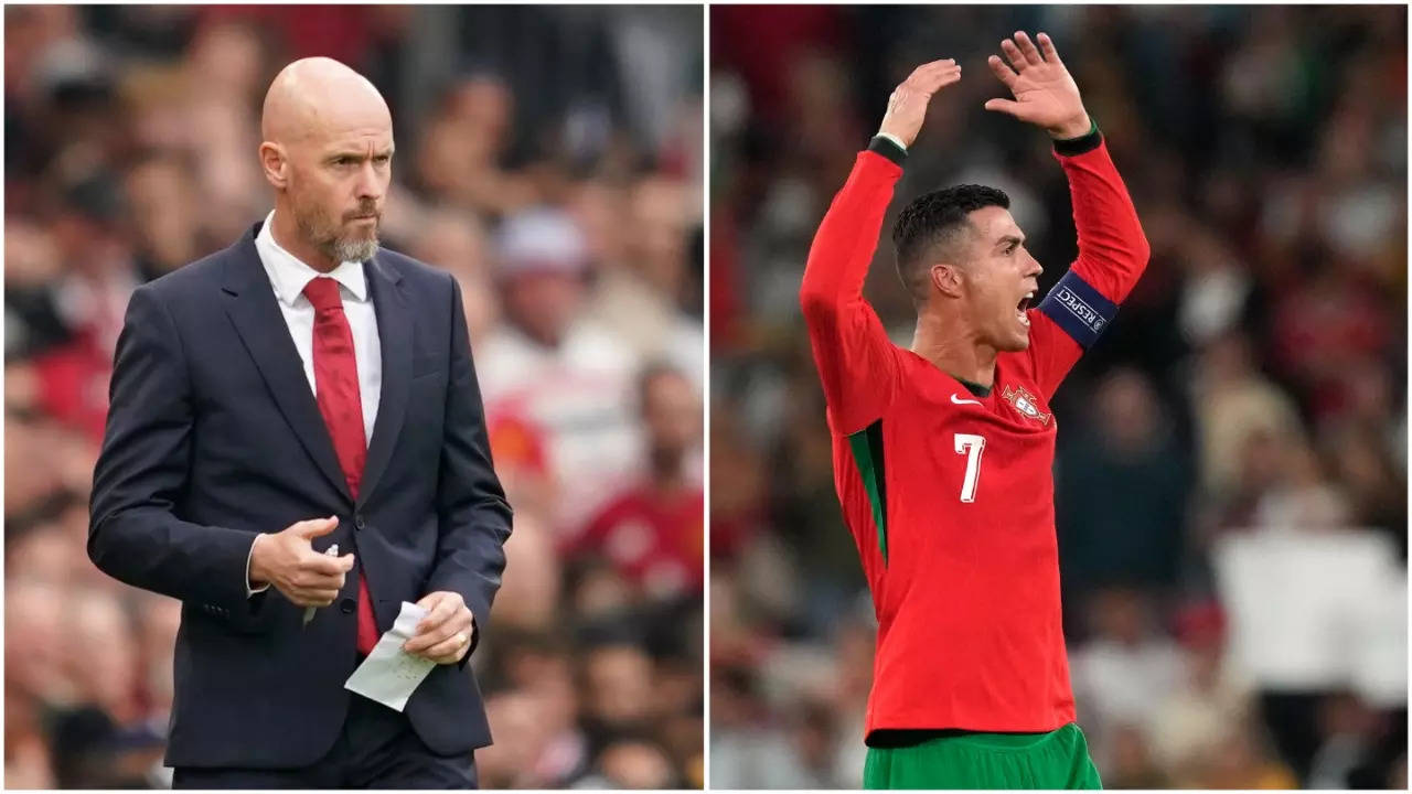 Erik ten Hag Cristiano Ronaldo