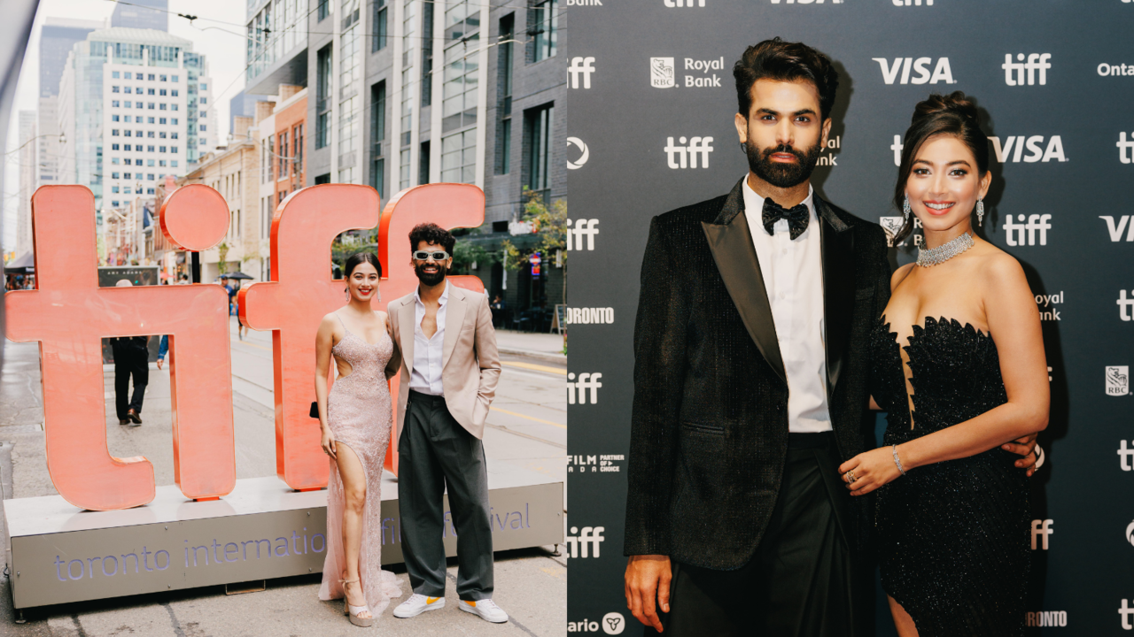 tara  akash screening at toronto international film festival red carpet jitesh thakur alankrita bora dress to impress