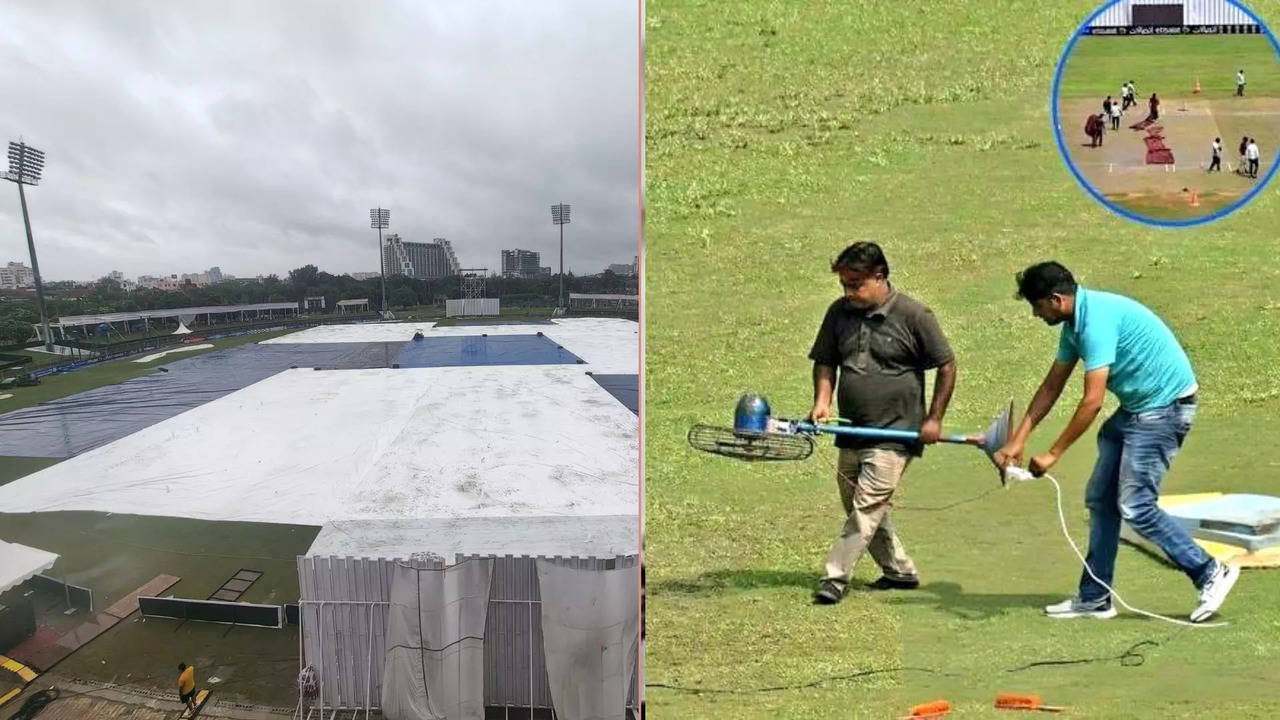 history created in greater noida as afg vs nz test abandoned without a ball